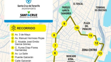 Así reorganizará Santa Cruz el tráfico ante la visita del Papa León XIV