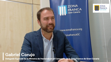 Gabriel Corujo: "La Zona Franca de Gran Canaria es un pedazo de Europa con alma latinoamericana y vocación africana"