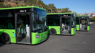 Santa Cruz saca a licitación la compra de 61 guaguas para el transporte público urbano