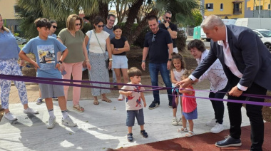 La Laguna pone en servicio el nuevo parque infantil de Villa Hilaria tras ampliar y renovar sus instalaciones