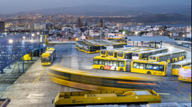 Los viajeros en guagua en Canarias crecen un 5,2% en mayo hasta los 9,09 millones