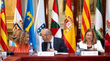 Astrid Pérez apela a la "voz de las regiones" para afrontar el "momento decisivo" en el que está inmerso Europa