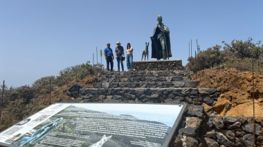El Cabildo de El Hierro mejora el acceso al Monumento al Pastor Herreño en La Dehesa