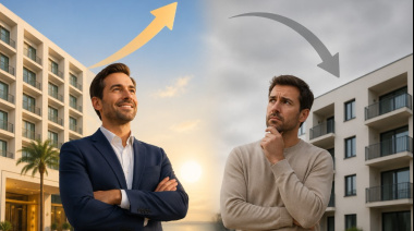 Los responsables de hoteles son más optimistas cara al próximo trimestre que los gestores de apartamentos turísticos
