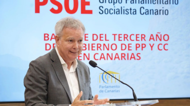 El PSOE lleva a Pleno el balance de los tres años de gestión del Gobierno canario, la tasa turística y la sobrecarga laboral del personal sanitario en Canarias