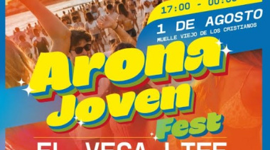 El Arona Joven Fest reunirá en Los Cristianos a El Vega Life, El Ima, OG Gara y referentes de la escena urbana tinerfeña