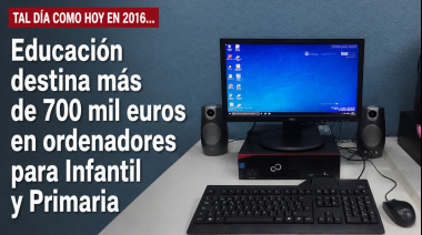 Sucedió tal día como hoy en 2016: Educación destina más de 700 mil euros en ordenadores para Infantil y Primaria
