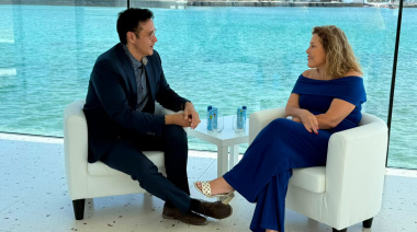 Astrid Pérez y Carlos Umaña comparten la visión de una Lanzarote referente en la cultura de la paz