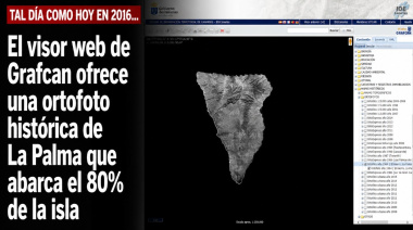Sucedió tal día como hoy en 2016: El visor web de Grafcan ofrece una ortofoto histórica de La Palma que abarca el 80% de la isla