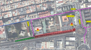 Obras Públicas cierra al tráfico este fin de semana la zona de Belén María, en Las Palmas de Gran Canaria