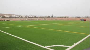 Yaiza destina 2,2 millones a mejoras y dotaciones del campo de fútbol de Playa Blanca