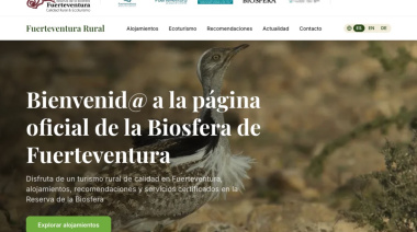 Así es la web para la promoción de la calidad rural y el ecoturismo de la Reserva de la Biosfera de Fuerteventura