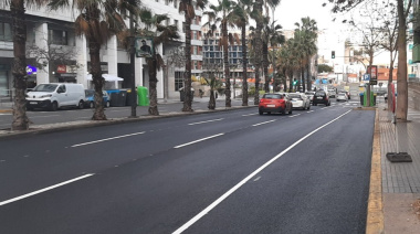 El Ayuntamiento de Las Palmas de Gran Canaria concluye el asfaltado en una veintena de calles en el barrio de Guanarteme