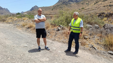 La Aldea de San Nicolás impulsa la reparación de la pista de acceso hasta la Playa de Tasartico