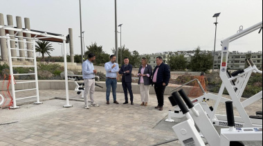 Melenara y La Vega convierten sus gimnasios al aire libre en nuevos puntos de encuentro saludable
