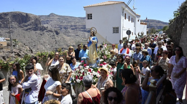 Mogán de fiesta en Barranquillo Andrés y Soria, por Inmaculada Concepción y San Andrés