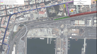 Obras Públicas establece desvíos provisionales por las obras de soterramiento de Belén María