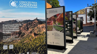 El Cabildo inicia en Artenara la campaña 'Conocer para Conservar' sobre la flora amenazada de Gran Canaria