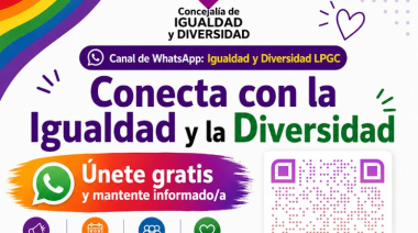 El Ayuntamiento de Las Palmas de Gran Canaria pone en marcha un canal de WhatsApp para informar sobre Igualdad y Diversidad
