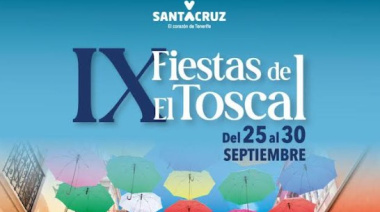 Santa Cruz celebra la IX edición de las fiestas de El Toscal del 25 al 30 de septiembre