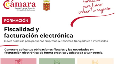 Cabildo de La Gomera y Cámara de Comercio impulsan un curso formativo sobre facturación electrónica y fiscalidad