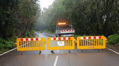 El Cabildo de La Gomera cierra este martes al tráfico la carretera CV-14, El Rejo, por trabajos de emergencia