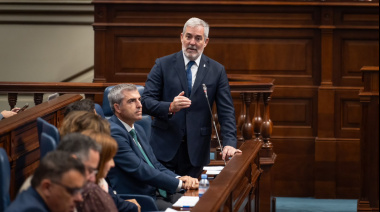 Fernando Clavijo insta al Estado a aprobar ya el cambio legislativo para limitar la compra de vivienda