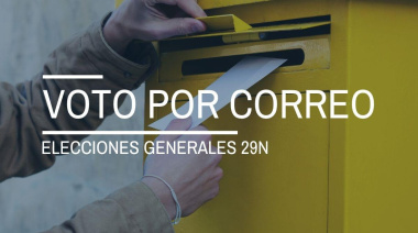 ¿Cómo solicitar el voto por correo en las elecciones generales del 29 de noviembre?