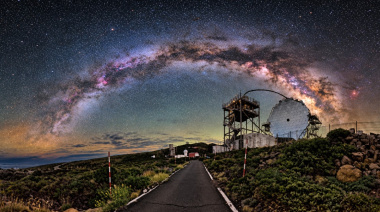 La Palma inaugura los cuatro telescopios grandes Cherenkov que analizarán los fenómenos más energéticos del Universo