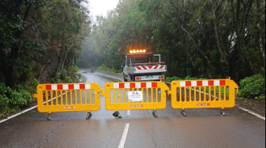 El Cabildo de La Gomera informa del cierre al tráfico de la carretera de El Rejo los días 21 y 22 de octubre por trabajos de emergencia