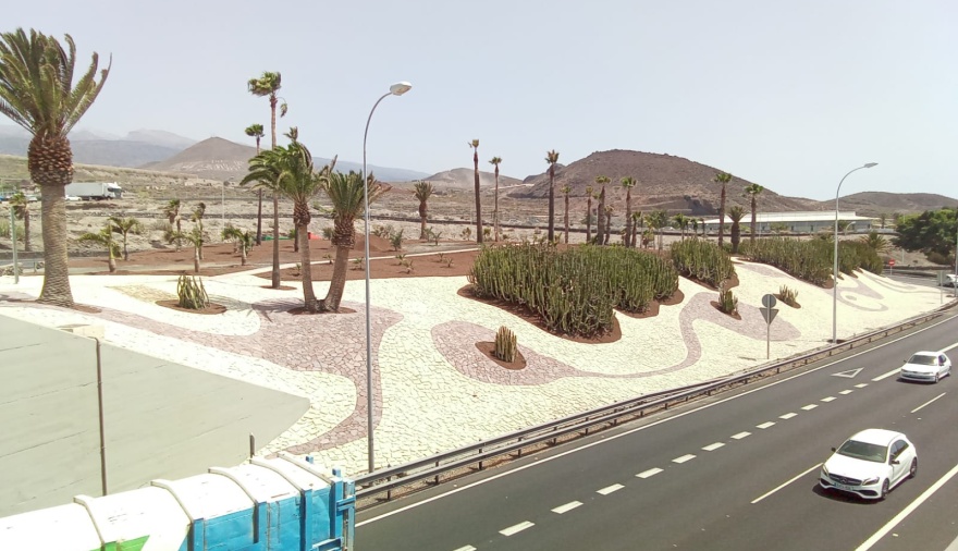 El Cabildo de Tenerife concluye las mejoras del enlace de la TF-1 con el Aeropuerto del Sur