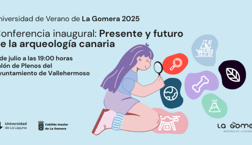 La Universidad de Verano arranca con una conferencia sobre el presente y futuro de la arqueología canaria