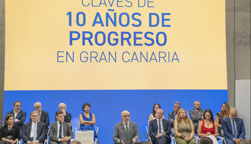 El Cabildo de Gran Canaria valora sus 10 años en el gobierno
