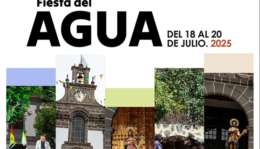 Teror celebra su ‘Fiesta del Agua 2025’ del 18 al 20 de julio