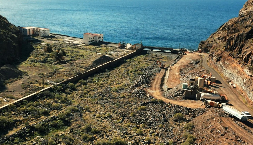 El Cabildo de La Gomera avanza en la mejora y acondicionamiento del entorno de La Rajita