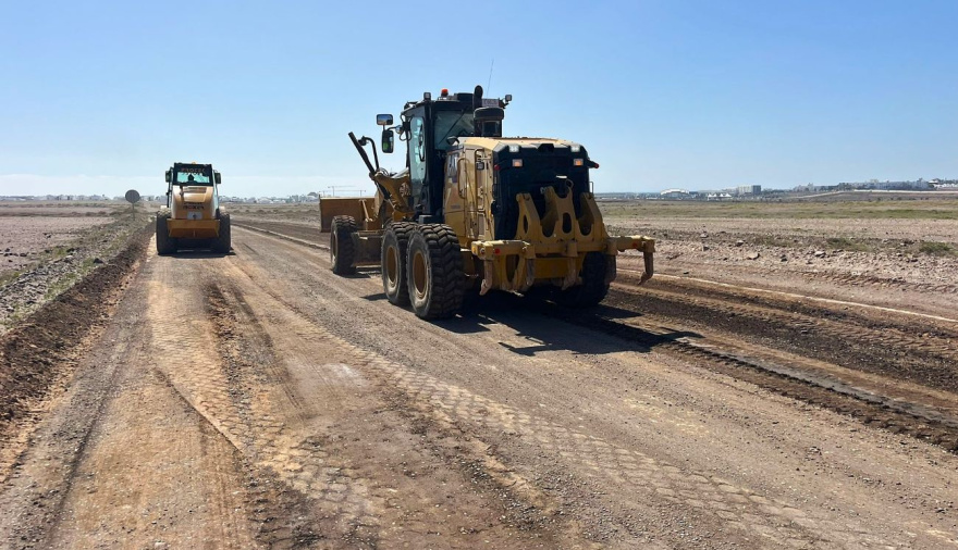 Yaiza actúa en los 7 kilómetros de caminos de Papagayo