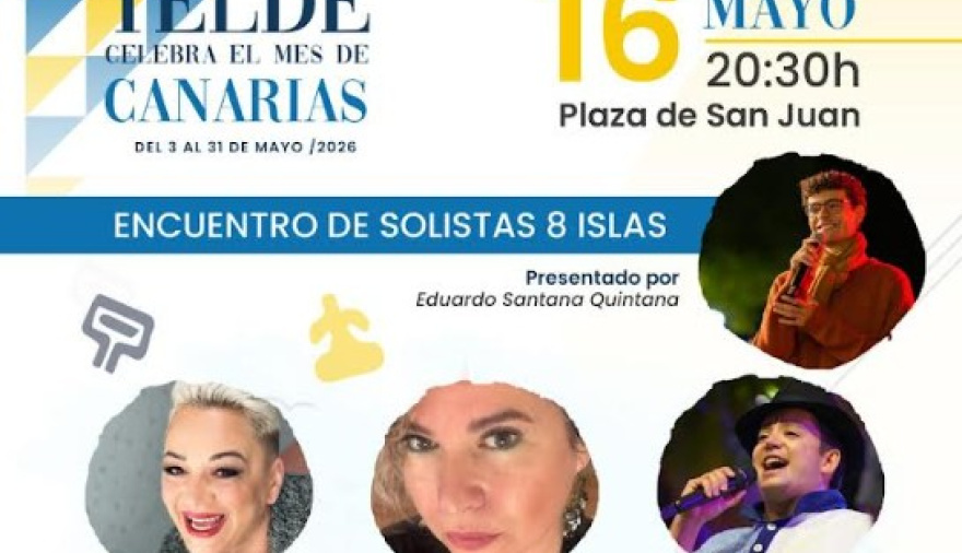 Telde celebra el ‘Encuentro de Solistas 8 Islas’ dentro del Mes de Canarias 2026