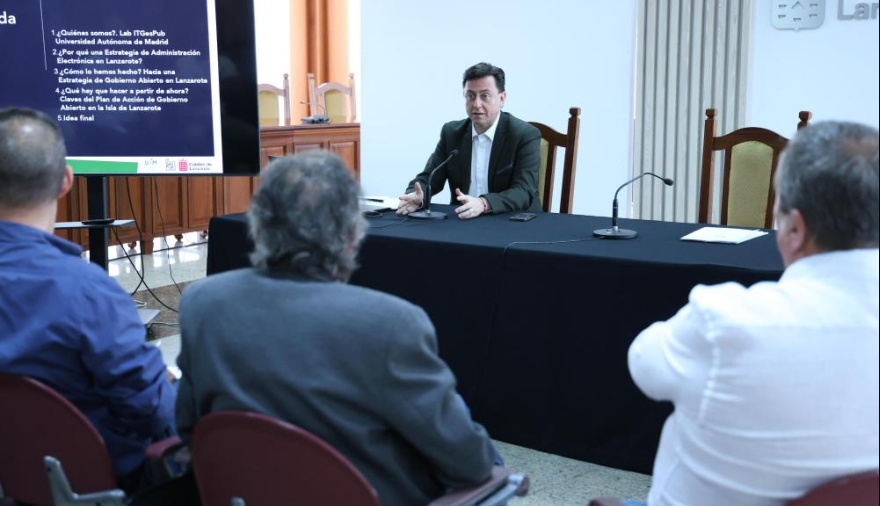 Lanzarote presenta la Estrategia de Administración Electrónica para mejorar la cercanía, eficiencia y coordinación de sus servicios públicos