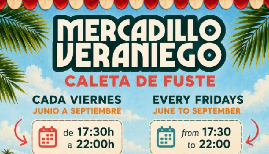 Caleta de Fuste recupera todos los viernes su Mercadillo Veraniego