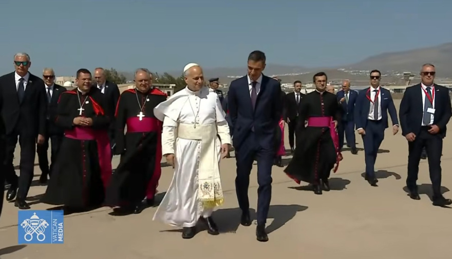 Sigue en directo la visita del Papa León XIV