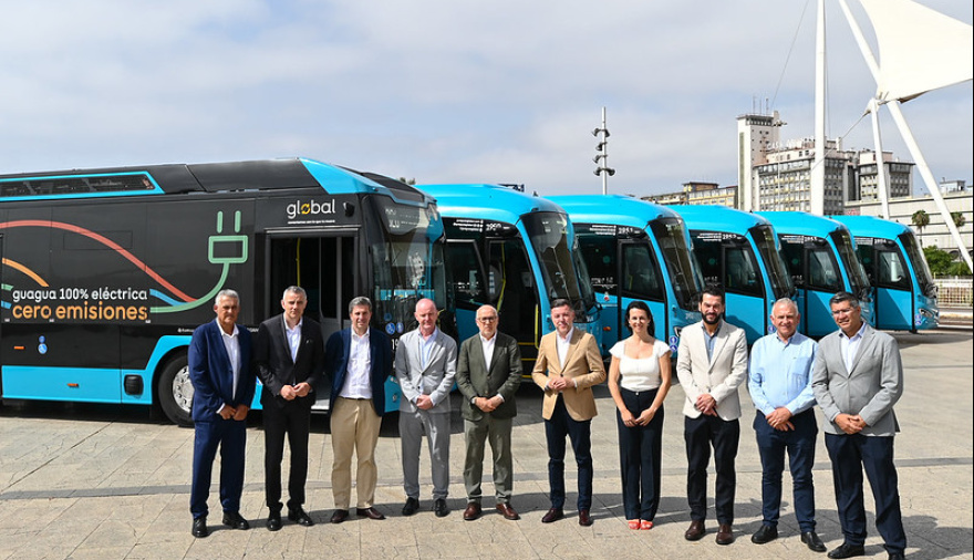 El Cabildo de Gran Canaria incorpora seis nuevas guaguas a la red interurbana