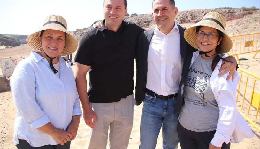 Yaiza se congratula con la continuidad del proyecto de excavaciones arqueológicas en el yacimiento del Rubicón