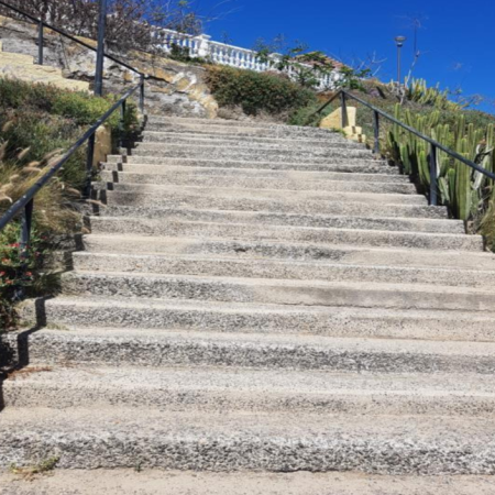 El Ayuntamiento de Arucas adjudica la obra de rehabilitación de las escaleras públicas del Mirador de Tinocas