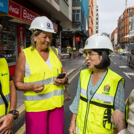 Las obras en la calle Juan Manuel Durán González avanzan con una ejecución de más del 80%