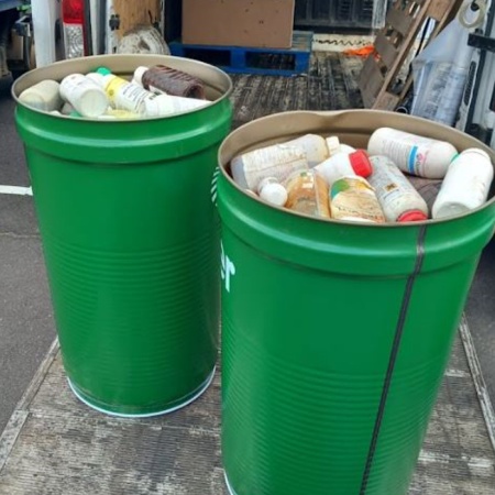 El Cabildo de Tenerife retira 2.500 kg de residuos fitosanitarios acumulados en explotaciones agrícolas