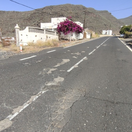 El Cabildo de Tenerife invertirá 2,3 millones en la mejora de la carretera de Tamaimo a Los Gigantes