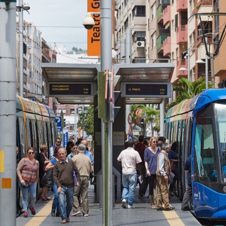 El Tranvía de Tenerife activa el horario de invierno este lunes 9 de septiembre