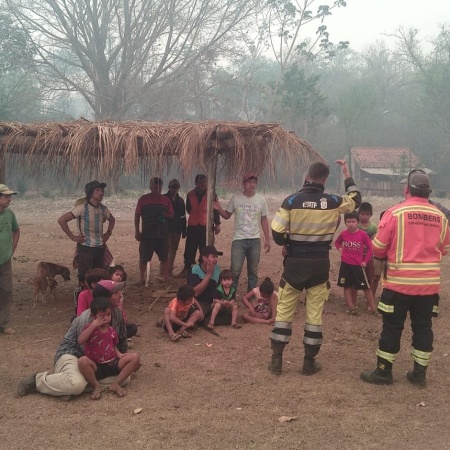Los EIRIF participan en una misión internacional de apoyo en Bolivia ante la emergencia por incendios forestales