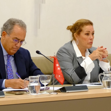 Astrid Pérez asiste en Palma de Mallorca a la primera reunión de la legislatura de las presidencias de los todos parlamentos españoles