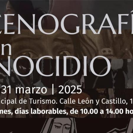 Arucas acoge la exposición “Escenografía de un genocidio”
